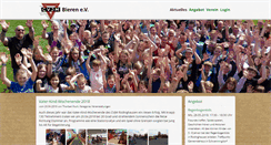 Desktop Screenshot of cvjm-bieren.de